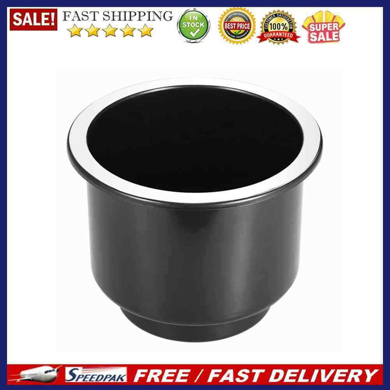 Recessed Drop Cup Tray Drink Holder Stand for Marine Boat Interior Accessor