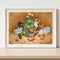 Animal Christmas Oil Paint By Numbers Kits Canvas Drawing DIY Coloring Pictur