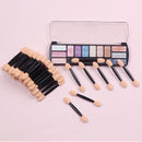 50pcs Pro Sponge Stick Eye Shadow Cosmetic Double-head Eyeshadow Brushes Newly