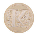 Ancient English Alphabet Letter Metal Seal Wax Stamps Sticks Candles Set (K