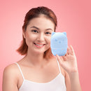 Silicone Beauty Sponge Storage Box Egg Stand Powder Holder (Light Blue) Newly