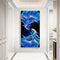 Diamond Painting 5D DIY Blue Fish Full Round Drill Rhinestone Mosaic Picture Kit