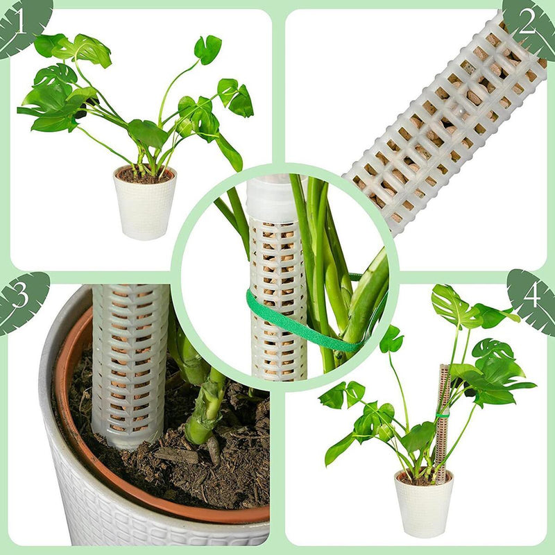 Moss Pole Monstera Creeper Plastic Climbing Column Potted Plant Stick Support`