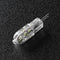 Hillrong G4 200LM 2W SMD2835 12LED Corn Bulb for Crystal Lamp Chandeliers (DC
