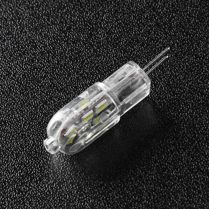 Hillrong G4 200LM 2W SMD2835 12LED Corn Bulb for Crystal Lamp Chandeliers (DC