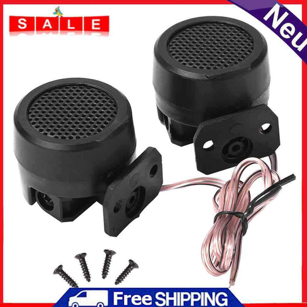 2pcs 500W Dome Car Tweeter Speakers Mini Treble Loudsspeaker Car Audio Speakers