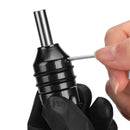 Aluminum Alloy Tattoo Grip 24mm Handle Non-Slip Self-locked Tube (Black) Newly