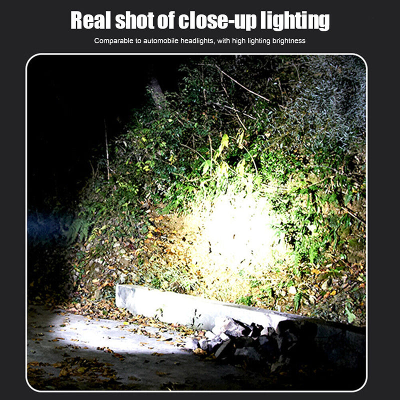 USB Rechargeable Portable LED Head-Wear Flashlight for Night Fishing Campin