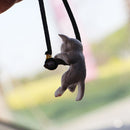 Car Pendant Creative Cute Branch Cat Rearview Mirror Car Interior Decoration