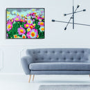 DIY Chrysanthemum Canvas Oil Art Picture Home Wall Decor Painting By Number