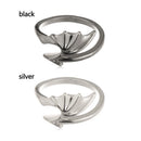Gothic Little Devil Adjustable Evil Vampire Rings Open Rings Copper Rings