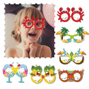 Hawaii Summer Paper Glasses Pineapple Fruit Kids Beach Birthday Party Photo P