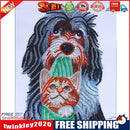 5D DIY Special Shaped Diamond Painting Dog Cat Cross Stitch Embroidery Kits