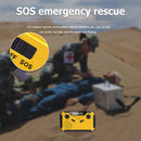 Camping Survival Radio Outdoor Emergency Radio with LED Flashlight SOS Alarm