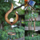 Outdoor Garden Decor Solar Wind Chime Lights LED Light Pendant Bell Wind Chimes