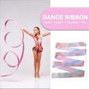 Gym Ribbons 4 Meters Gymnastics Ballet Streamer Twirling Rod Stick Flashing Star