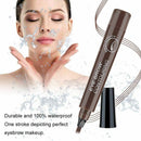 Eyebrow Makeup Eyebrow Pencil Waterproof Long Lasting Easy To Color