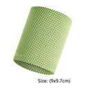 Wrist Sweatband Tennis Sport Wristband Volleyball Gym Wrist Brace (Green) Newly