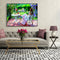 DIY Digital Oil Painting By Numbers Kits Garden Girl Picture Wall Art Room Decor