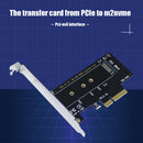 Add On Card M.2 NVME to PCI-E 3.0 X4 Adapter M2 M Key SSD Expansion Card
