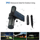 Solar Powered Outdoor Mosquito Fly Bug Insect Zapper M6J8 Lamp Killer Trap T2V4