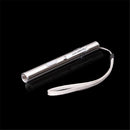 Steel Super Bright Penlight Pocket Torch Lamp USB Rechargeable LED Flashlight