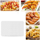 Air Fryer Liners Disposable Baking Sheets Papers (White 29.5x19.3cm 50x) Newly