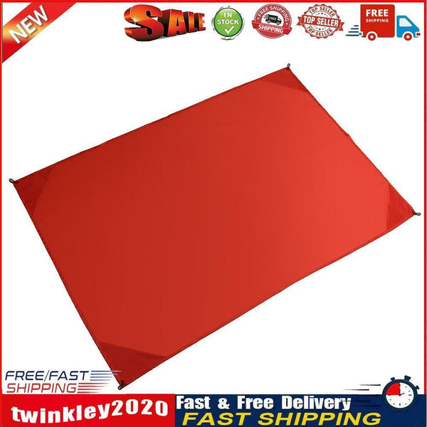 Portable Outdoor Picnic Waterproof Mat Sand Beach Folding Blanket (Red) Newly