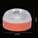 V16 LED Strobe Car Beacon Light Rechargeable Bike Magnetic Induction Lamp