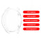 Watch Full Screen Protector for Huami Amazfit GTR3/GTR3 Pro Parts (White)
