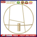 Modern Golden Metal Candle Holder Wall Hanging Bedroom Decor Crafts Candlestick