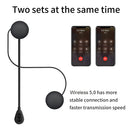 T6 Wireless Music Bluetooth-compatible Motorcycle Helmet Headsets Supports