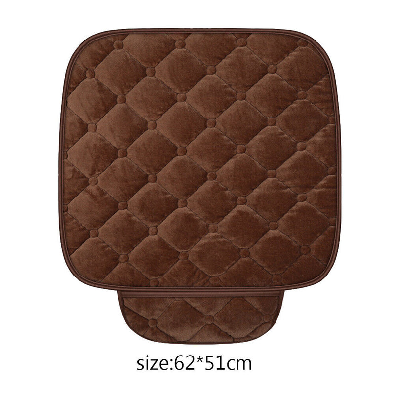 Car Seat Cover Non Slip Winter Warm Auto Protector Mat Pad Plush Seat Cushion