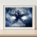 DIY Digital Picture Cowboys Star Painting By Numbers Set Acrylic Handicraft Art