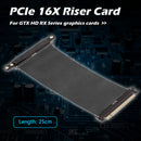 PCIe 3.0 16X Extension Cable Cord 90 Degree PCI Express 16X Flexible Riser Card