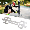 15 in 1 Bicycle Wrench 5-17mm Bicycle Spoke Wrench Steel Install Repair Tool Kit