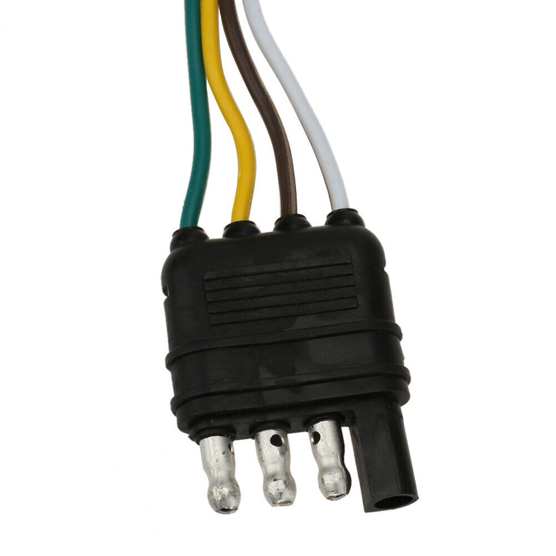 Amrican 4 Flat 32"trailer connect trailer plug 6/12/24V 4 pin Flat trailer Newly