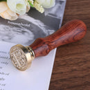 Ancient English Alphabet Letter Metal Seal Wax Stamps Sticks Candles Set (B