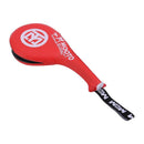 Kids Taekwondo PU Rebound Sponge Double Kick Pad Target for Trainig (Red)