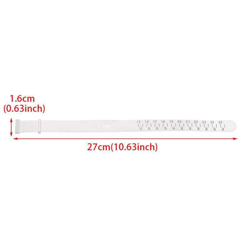 Wrist Bangle Bracelet Sizer Gauge Measures Size 15-25cm Metal Jewelry Tools