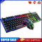 T6 Gaming Keyboard Mouse Mouse Pad Wired RGB Backlight 3-in-1 Kit (Black)