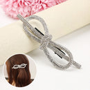 Hair Accessories Headwear Bow Korean Style Hair Clip Full of Diamonds Side Clip