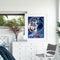 Oil Painting By Numbers Acrylic Handmade Four Wolves Digital Picture Home Decor