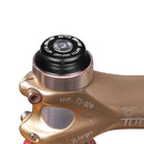 Bicycle Stem Top Beer Bottle Cap for 28.6mm Fork Tube Headset Cover (Black)