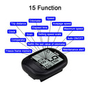 SUNDING LCD Digital Display Bicycle Speedometer Wired Bike Waterproof Computer