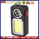 Solar Powered USB Rechargeable COB LED Flashlight Torch Waterproof Working