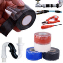 5x1.5m Waterproof Stop Leak Seal Repair Self-fluxing Adhesive Tape(Black)