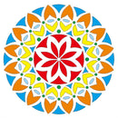 Stamp Layering Stencils Mandala Auxiliary Painting template Scrapbooking