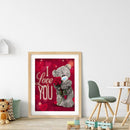 5D DIY Rose Bear Rhinestone Drawing Full Round Drill Diamond Picture for Gifts