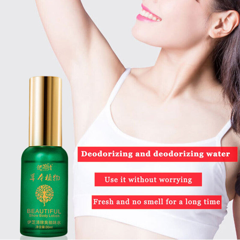 30ml Body Odor Deodorant Water Antiperspirant Spray Underarm Sweat Deodorization